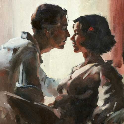 Flamenco Dancer Sealed with a Kiss